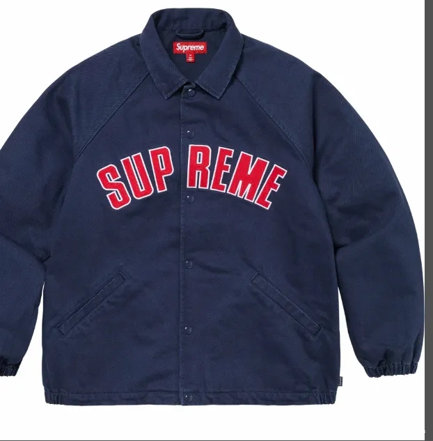 SUPREME COACHES JACKET lined Cloth ARC 24FW Jacket 0816